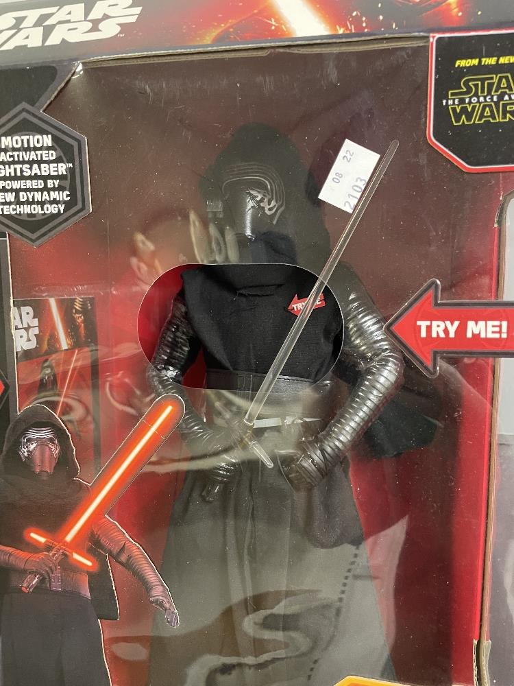 BOXED KYLO REN ANIMATRONIC INTERACTIVE FIGURE, 50CMS STAR WARS THE FORCE AWAKENS - Image 2 of 3