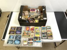 MIXED TRADING CARDS & TOP TRUMPS