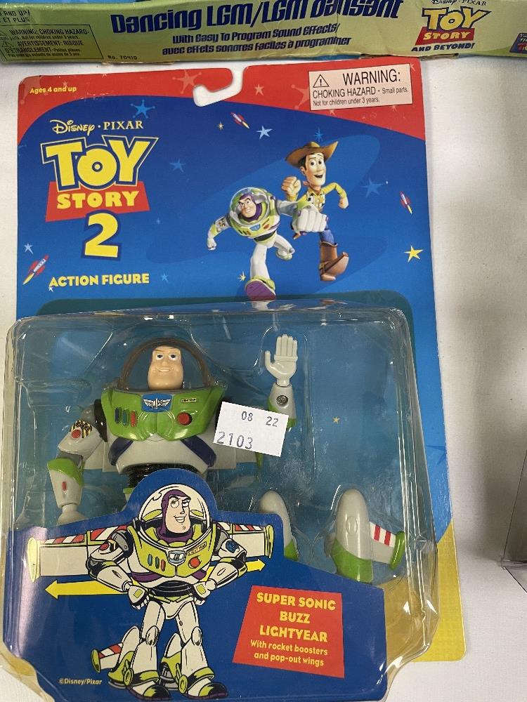 TOY STORY AND BUZZ LIGHTYEAR BURAGO AND MORE, ALL IN ORIGINAL PACKAGING - Image 3 of 6