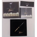 Mont Blanc Meisterstuck fountain pen and CD limited edition Hommage to Fredric Chopin in original