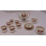 Coalport coffee set to include a coffee pot, milk jug, sugar bowl, six cups and six saucers (15)