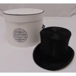 Henry Heath Silk top hat (size 6 and 7/8 - 56) retailed by Lock and company in original packaging