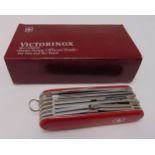 Victorinox Swiss Army Officers pocket knife in original packaging