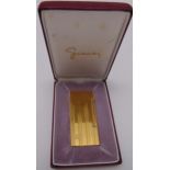 Givenchy 2000 gilded cigarette lighter in original packaging