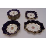 Royal Doulton Edwardian dessert set to include dishes and bowls (18)