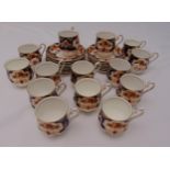 Royal Albert Heirloom coffee set to include cups and saucers (28)