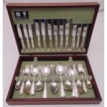 A canteen of Arthur Price silver plated flatware for eight place settings