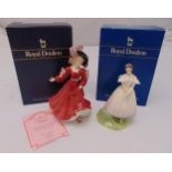 Two Royal Doulton figurines to include HN3365 Patricia and HN2138 La Sylphide in original packaging