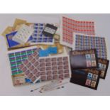 A quantity of GB stamps to include sheets and loose stamps