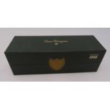 Dom Perignon brut 1998 vintage champagne in sealed packaging