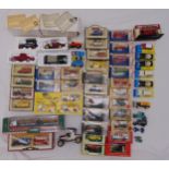 A quantity of diecast cars and trucks (56)