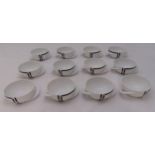 Rosenthal Studio-line a set of twelve two handled soup bowls