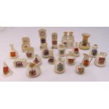 A quantity of Carltonware crested china of various shapes and styles (22)