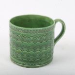 A Rye Pottery green glaze tea cup, height 6cm