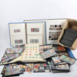 Various world postage stamps, including New Zealand, Vatican First Day Covers etc