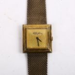 Roy C King, a gent's silver mechanical wristwatch, London 1973