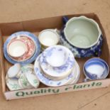 Various ceramics, including Royal Worcester dragon saucers and side plates, Worcester Chantilly