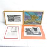 Keith Barrell, artist's proof prints, and oil painting (4)