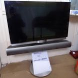 BANG & OLUFSEN - a Beovision 7 32" television, with sound bar and remote, GWO