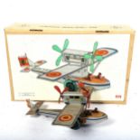 PAYA - a Spanish tinplate clockwork Hidroavion Plus Ultra 1927 Seaplane, boxed