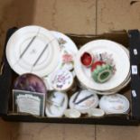 Collectors' plates, ornaments etc