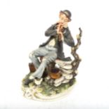 A Capodimonte porcelain limited edition figure group, height 30cm