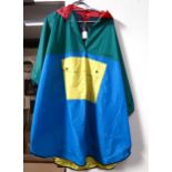 A Vintage multi-coloured Mary Quant poncho