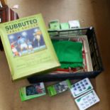 Vintage Subbuteo table soccer game