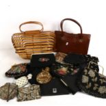 Vintage handbags (boxful)