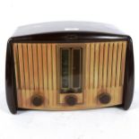 A Vintage GEC BC5244 Bakelite valve radio,