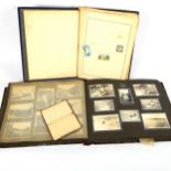 AERONAUTICAL and MOTORING INTEREST - an early 20th century photograph album and driving licence,