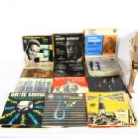 A quantity of jazz and blues 45s and EPs (boxful)