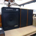 Bass Bomber amplifier, and a pair of Spendor BC1 floor standing speakers (3)