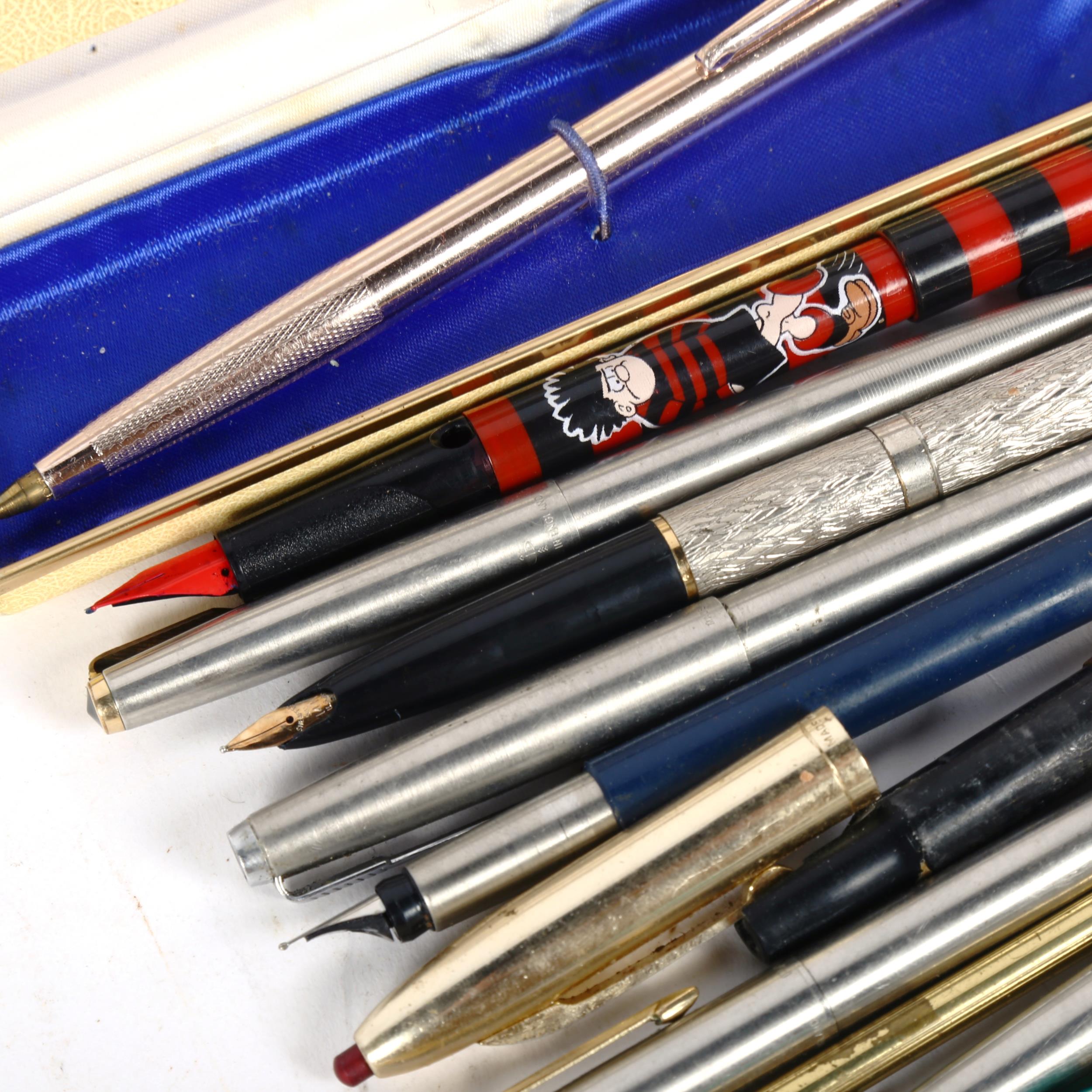 Various pens, including Sheaffer - Image 2 of 2