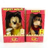 2 boxed talking Mickey Mouse Show soft toys, including Mickey and Goofy (2)