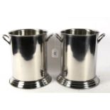 A pair of Champagne buckets, inscribed Louis Roederer, height 25cm