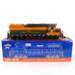 A large USA Trains American EMD Great Northern GP30 locomotive, boxed