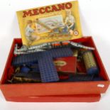 Vintage Meccano and booklet