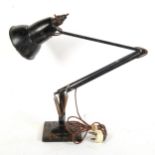 A Vintage Herbert Terry black anglepoise desk lamp