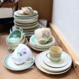 Various Susie Cooper china teaware