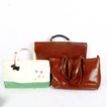 3 bags, comprising Radley handbag, The Bridge briefcase and shoulder bag (3)