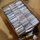 A large quantity of rock and pop CDs (2 boxes)