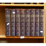 8 leather-bound volumes The Encyclopaedic Dictionary