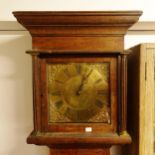 THOMAS WHITHURST? CONGLETON - an 18th century 30-hour longcase clock, with 10" square brass engraved