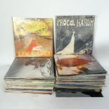 Various vinyl LPs and records, including Procol Harum, Savoy Brown etc (boxful)