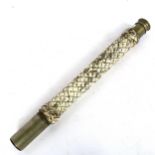 A Heath & Co nautical single-draw telescope, 2803, extended length 61cm