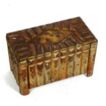A Vintage Huntley & Palmers lithographed tin biscuit box, height 11cm, width 19cm