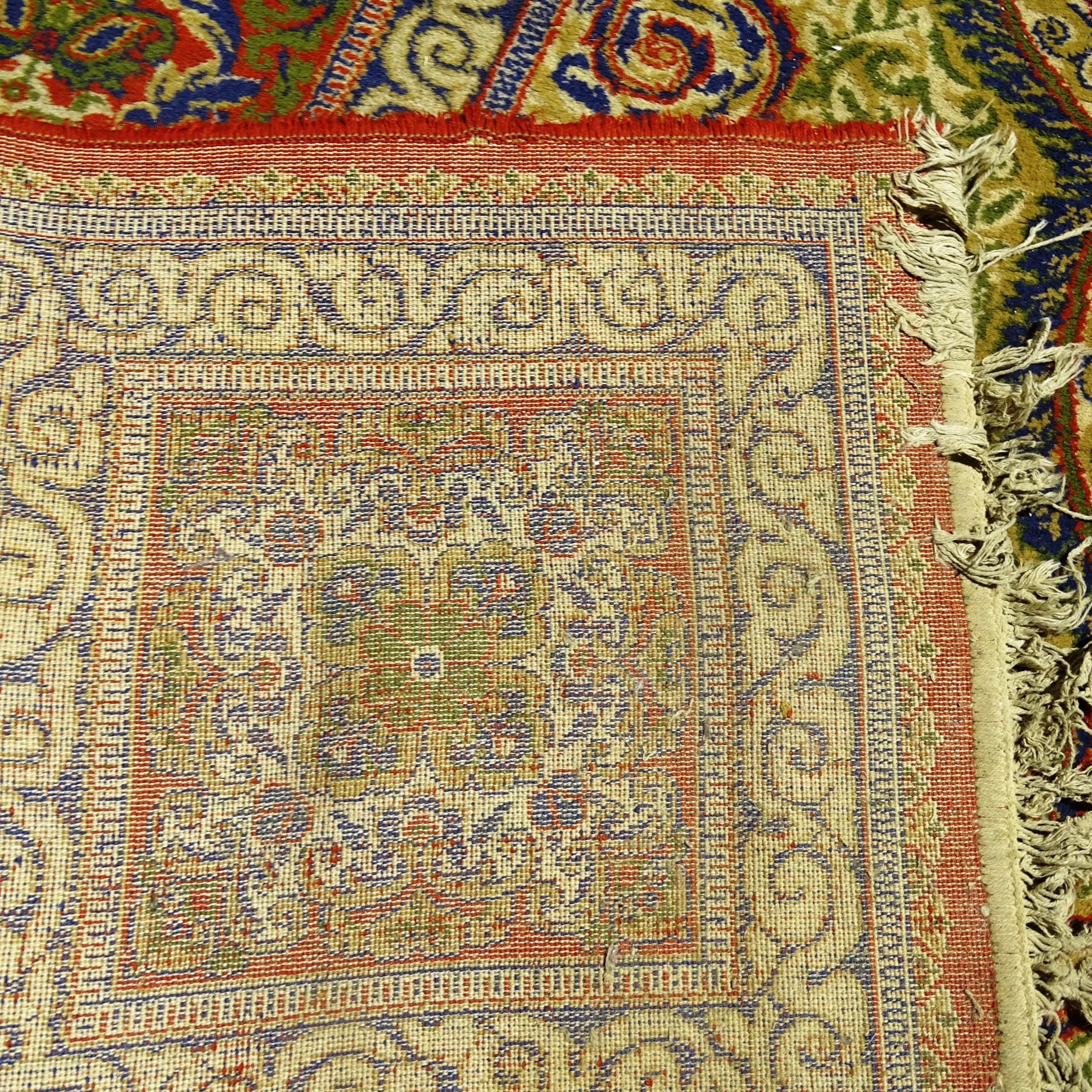 A large red ground Persian design carpet, 360cm x 272cm (Viewing by appointment only as this rug - Image 2 of 2