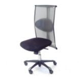 An HAG H09 swivel office chair with adjustable height