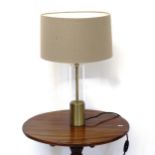 A contemporary Danish design table lamp and shade, H55cm
